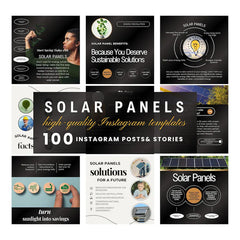 Solar Instagram Templates, Solar Templates, Solar Panel Companies, Solar System