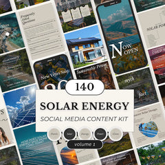 Solar Power Instagram Templates: Canva Posts, Stories, & Covers